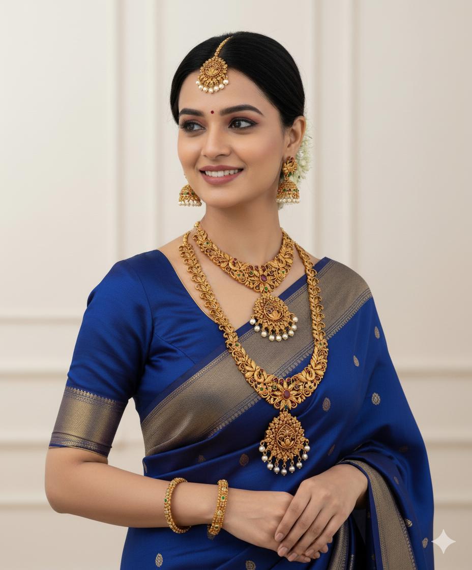 Regal Temple Jewelry Set: The Bridal Collection Sale! ✨